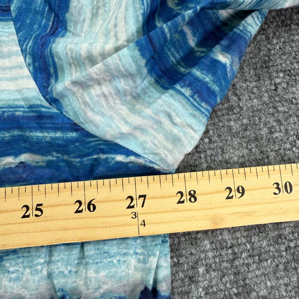 Tori Richard Shirt Mens XXL 2XL Blue Hawaiian 100% Cotton Lawn Beach USA - Picture 6 of 8